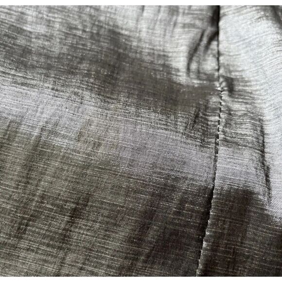 Aspeed Vtg USA Made Mini Dress Metallic Silver Formal Party Rhinestone Bow US 10 - Picture 11 of 11